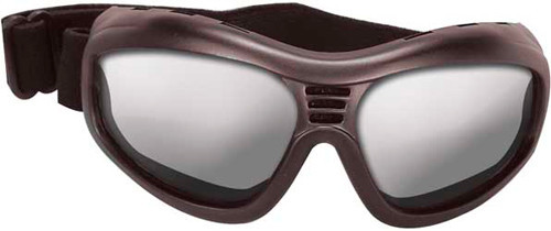 Bobster Touring Ii Sunglasses Black W/Clear Lens Bt2001C