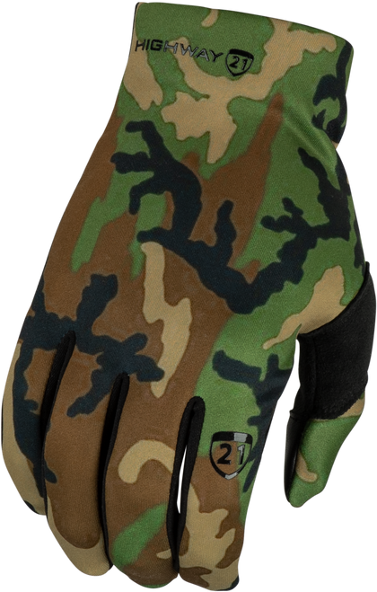 Highway 21 Muggsy Gloves Camo Sm 489-0056S