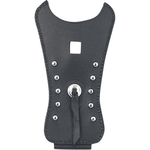 Mustang Cruiser Tank Bib - Studs/Concho - Black - Yamaha 93152