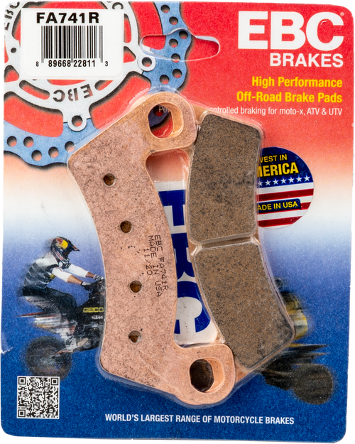 EBC FA741R Ebc Brake Pads Fa741R Sintered R Series Fa741R