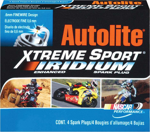 AUTOLITE XS4064 Autolite Spark Plug Xs4064/4 Iridium Xtreme Sport Xs4064