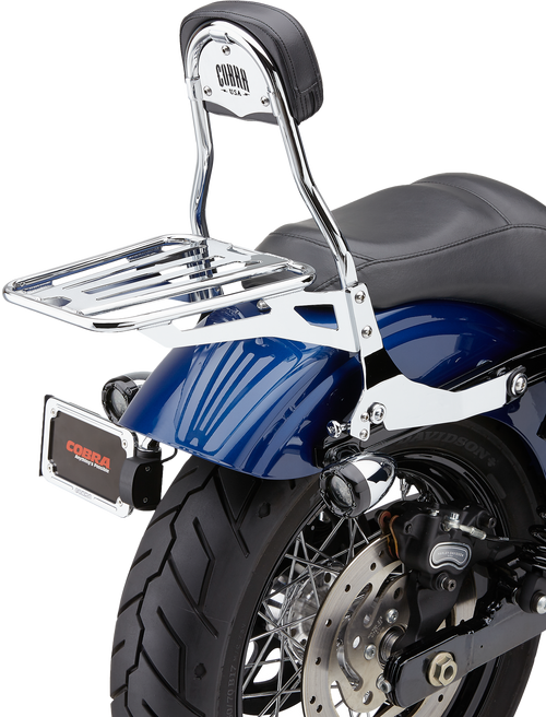 COBRA 602-2004 Cobra Detachable Backrest Round Dyna 06-17 602-2004