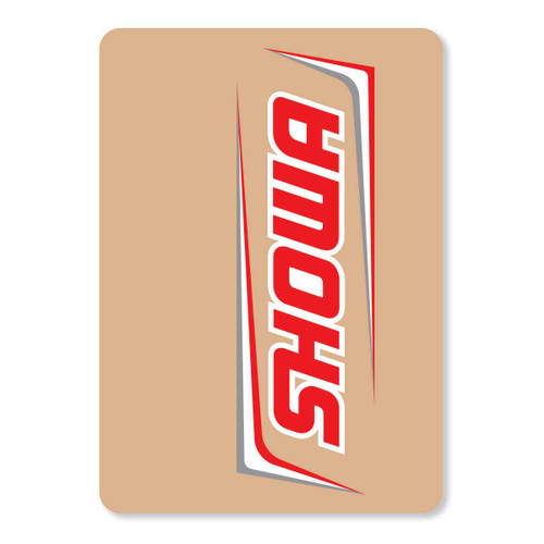 D-Cor 40-80-115 D-Cor Showa Upper Fork Decals Red/White 40-80-115