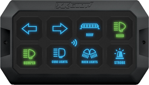 Xk Glow XK-CMD-KIT Xk Glow Xkcommand Switch Panel Xk-Cmd-Kit