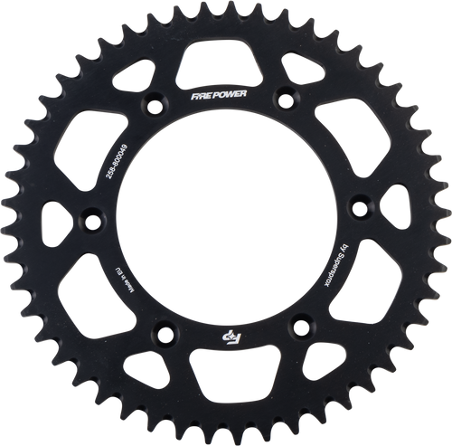 Fire Power FPA-8000-49-BLK Fire Power Rear Sprocket Aluminum 49T Blk Fpa-8000-49-Blk