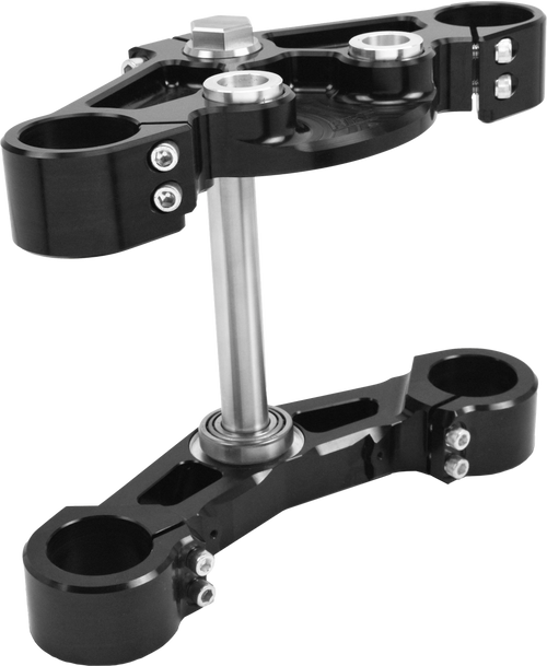 Hawg Halters Inc Dominator Tree Set Track Style Black Flt 14-Up 49Mm 49Flar3-Ts14