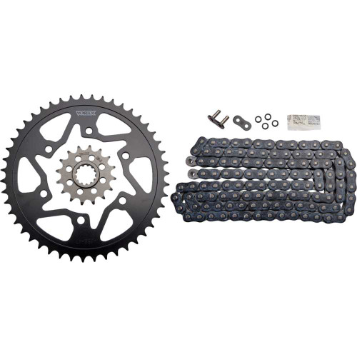 VORTEX CK6362 Vortex Steel Chain Kit - Black - Yamaha - Yzf-R1 - '06-'08 Ck6362