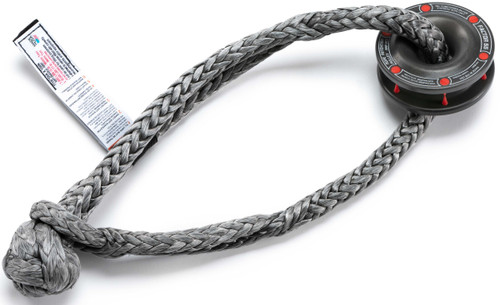 FACTOR 55 00265 Factor 55 Xtv Rope Retention Pulley W/ Soft Shackle 00265