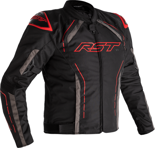 Rst S1 Ce Jacket Black/Grey/Red Textile Sm 102559Gry-40