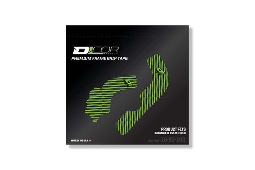 D-Cor 16-20-100 D-Cor Frame Grip Guard Decal Green 16-20-100