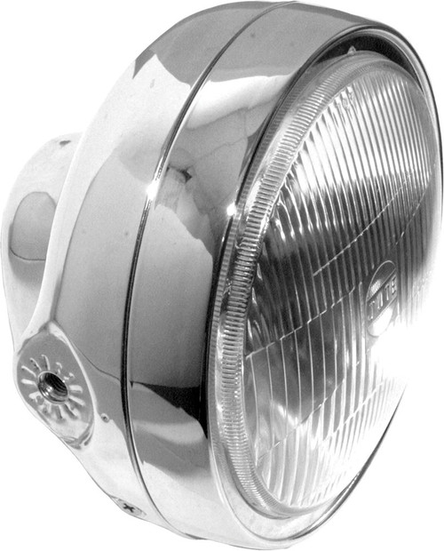 Emgo Headlight Hon Style 6 1/4" Chrome 66-64312D