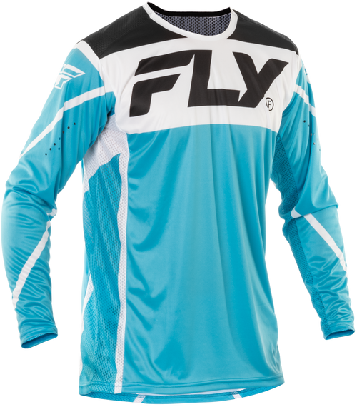 Fly Racing 378-722YXL Fly Racing Youth Lite Jersey Blue/White/Black Yxl 378-722Yxl