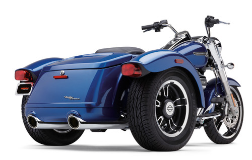 Cobra 909-Twins 4" Slip-Ons Chrome Freewheeler 15-22 6302 Cobra 909-Twins 4" Slip-Ons Chrome Freewheeler 15-22 6302