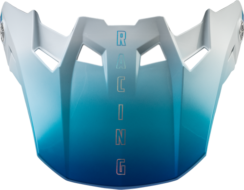 Fly Racing Formula Cc Driver Helmet Visor Black/Blue/White Md/Lg 73-47111M