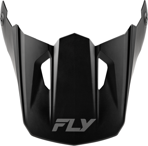 Fly Racing 73-8678 Fly Racing Kinetic Solid Helmet Visor Matte Black Xs/Sm 73-8678