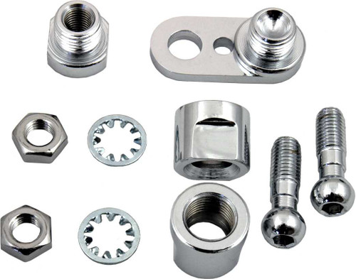 CHRIS PRODUCTS 8185 Chris Products Swivel Kit Front Turn Signals Chrome 8185