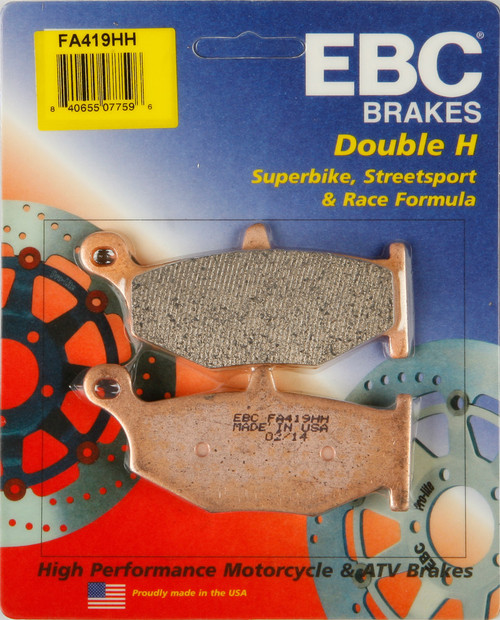 Ebc Brake Pads Fa419Hh