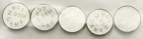 Hot Cams Valve Shims 9.48X2.95Mm 5/Pk 5Pk948295