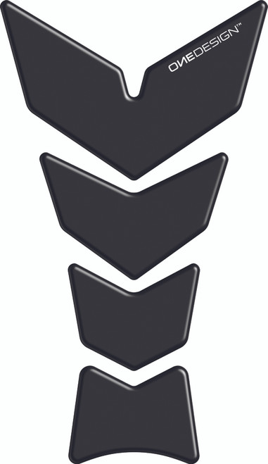 One Emblems Tankpad Soft Touch Prespaced Slim Black Cgan126P