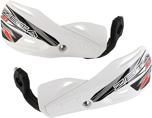 Zeta Impact X3 Handguard White Ze74-4110 Zeta Impact X3 Handguard White Ze74-4110
