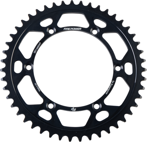 Fire Power Rear Sprocket Steel 47T Blk Fps-460-47-Blk