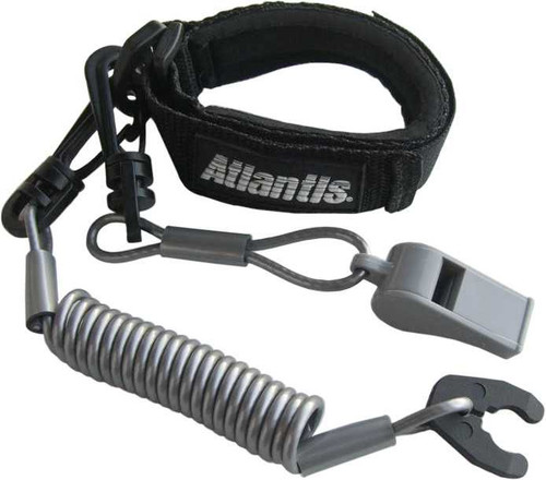 ATLANTIS A8134PFW Atlantis Pro Floating Wrist Lanyard Silver A8134Pfw