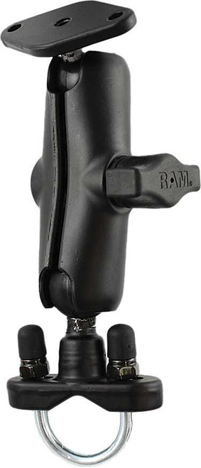 Ram RAM-B-149 Ram Handlebar Rail Mount W/Stainless Steel U-Bolt Base Ram-B-149