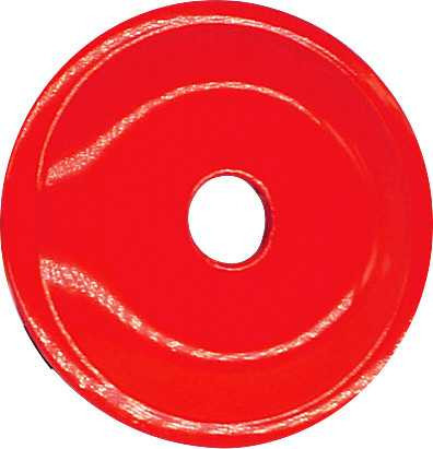 Woodys ARG-3790-48 Woodys Round Grand Digger Support Plates 48/Pk Red Arg-3790-48