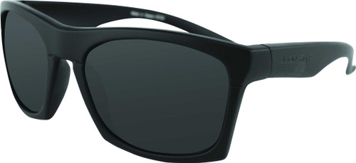 BOBSTER ECAP001 Bobster Capone Sunglass Matte Black W/Anti-Fog Smoked Lens Ecap001