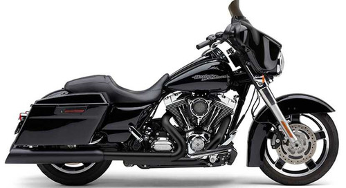 COBRA 6288RB Cobra 4.5" Uppercut Slip-On Black Flh/Flt 95-16 6288Rb