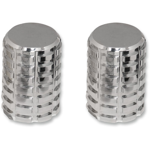 Pro Pad Docking Station Caps - Chrome Dsc-Fp-Lc
