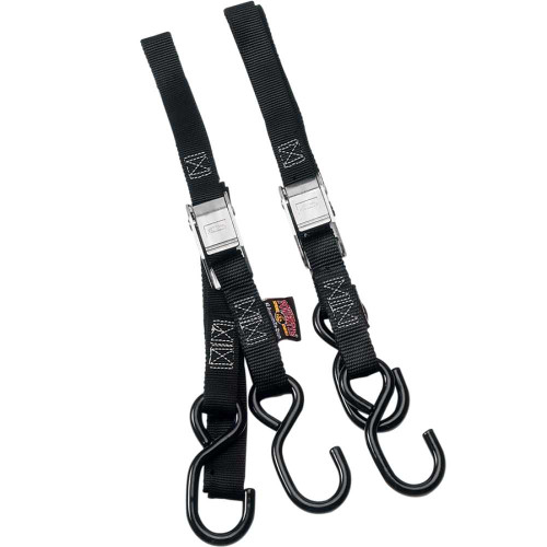 POWERTYE MFG. 22262 Powertye Mfg. Standard Tie-Downs - 1" X 5-1/2' - Black 22262