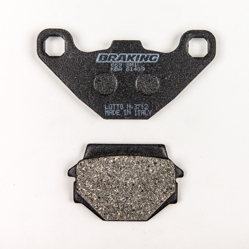 Braking Brake Pad Set Semi-Metallic 669Sm1