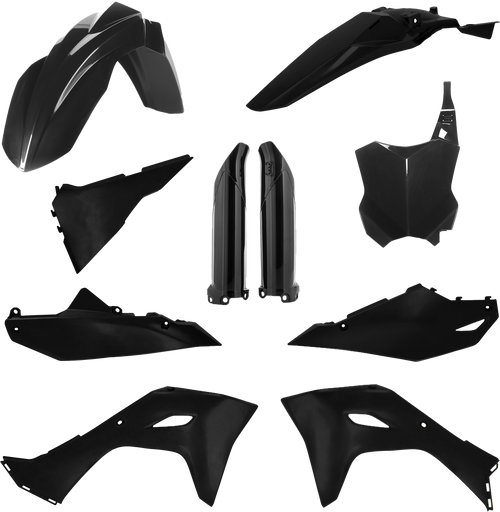 Acerbis Full Plastic Kit Kaw Black 2983570001