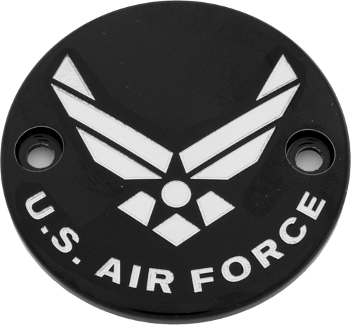 Custom Engraving M8 Timer Cover Air Force Black Airf04-63Bg