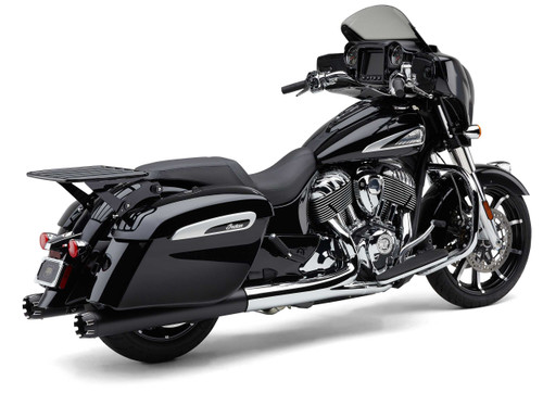 COBRA 502-2800B Cobra Detach Big-A Bckrst Flat Rack Black Chieftain 14-21 502-2800B