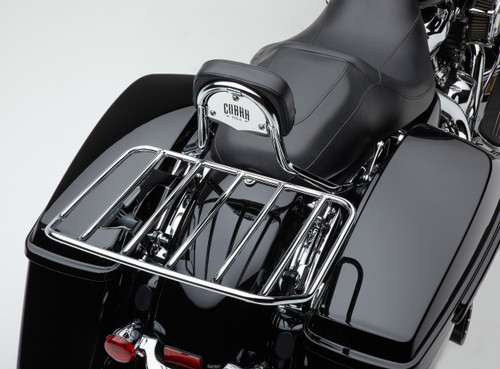 Cobra Detach Backrest Short Chrome Flh/Flt 09-22 602-2200 Cobra Detach Backrest Short Chrome Flh/Flt 09-22 602-2200