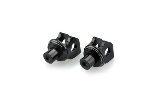 Puig 9617N Puig Footpeg Adapter Black Kaw 9617N