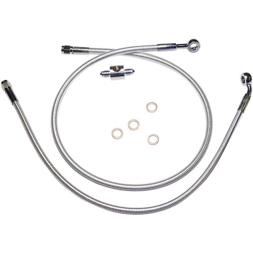 MAGNUM SHIELDING 3609A Magnum Shielding Brake Line - Rear - Sterling Chromite Ii 3609A