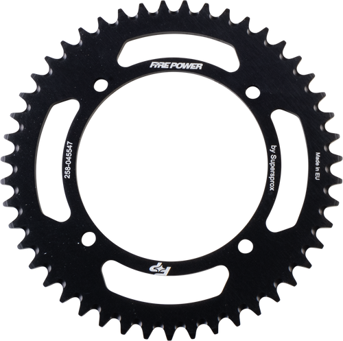 Fire Power FPA-455-47-BLK Fire Power Rear Sprocket Aluminum 47T Blk Fpa-455-47-Blk