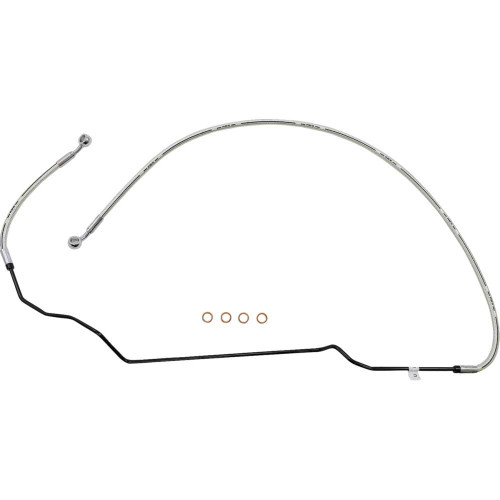 MAGNUM SHIELDING AS375033 Magnum Shielding Brake Line - Upper - Sterling Chromite Ii As375033