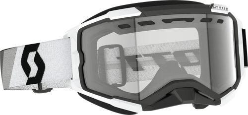 Scott Fury Snowcross Goggle Premium Black/White Clear 278605-7702043