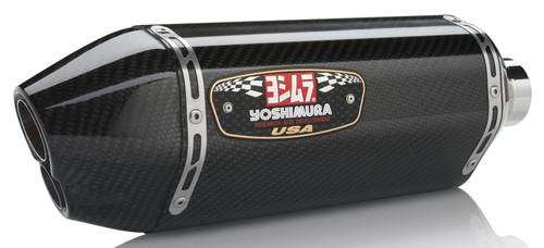 Yoshimura Exhaust Street R-77D Slip-On Ss-Cf-Cf 1160023220 Yoshimura Exhaust Street R-77D Slip-On Ss-Cf-Cf 1160023220
