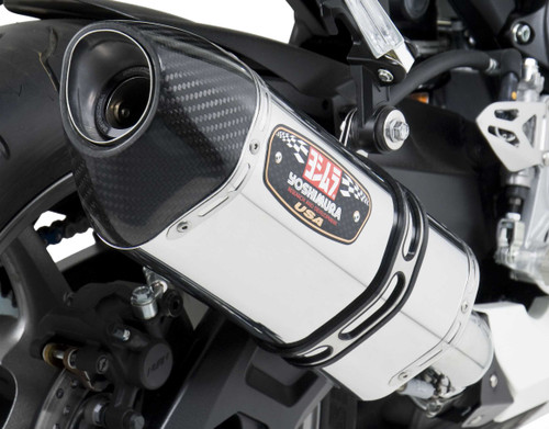 Yoshimura 1160020520 Yoshimura Exhaust Street R-77 Slip-On Ss-Ss-Cf 1160020520