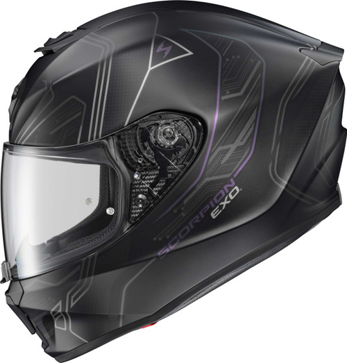Scorpion Exo 33-1304 Scorpion Exo Exo-R330 Full-Face Helmet Bendr Black Md 33-1304