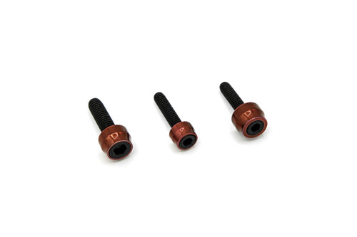 Santoro Fabworx Chacho'S Bolt Kit Red M8 Eng Trans Prim Blk Sf10022B