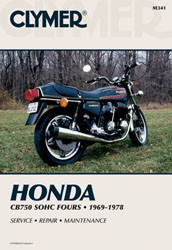 Clymer Repair Manual Hon Cb750 Sohc Cm341