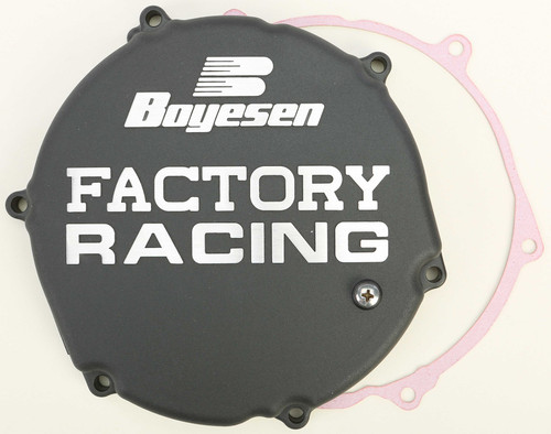 BOYESEN CC-12B Boyesen Factory Racing Clutch Cover Black Cc-12B