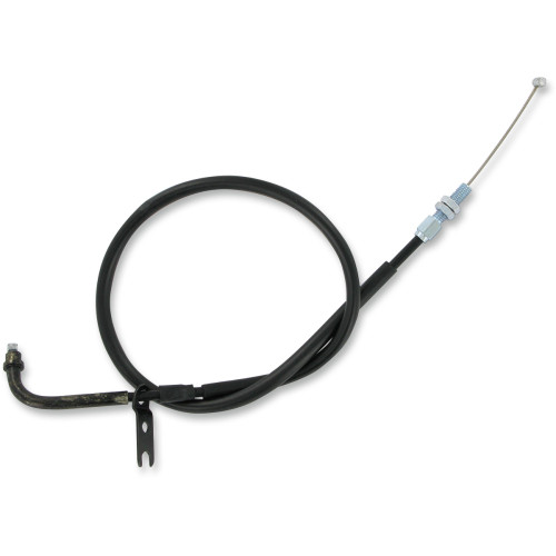 Parts Unlimited Black Vinyl Throttle Cable - Suzuki