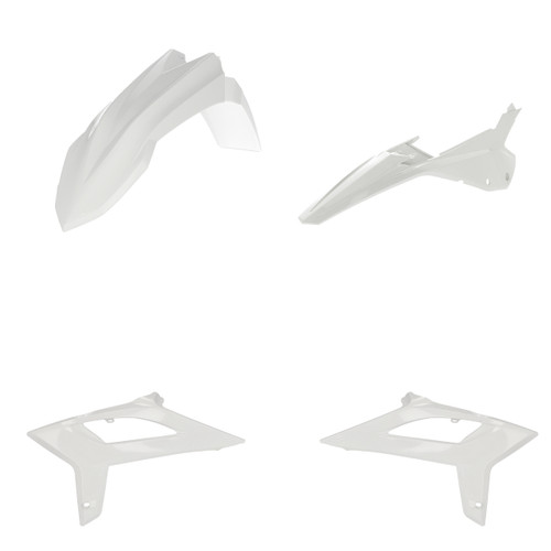 Acerbis Plastic Kit Beta White 2979650002